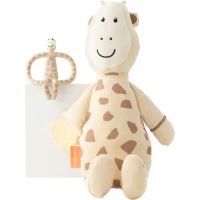 Matchstick Monkey Teething Gift Set 3m+ grizalo +igrača Giraffe 1 kos
