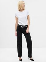 GAP High Rise '90s Traperice crna