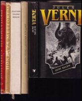 KOMPLET Jules Verne 5X Pět neděl v balóně + Honba za meteorem + Dva roky prázdnin + Lodivod dunajský + Zemí šelem - Jules Verne (1956, Mladá fronta...