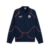 PUMA Olympique de Marseille ftblSTATEMENT Trainingsjacke, Kleidung, Blau, L