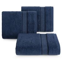 Eurofirany Unisex's Towel 427820 Navy Blue