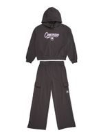 CONVERSE Jogging komplet  tamno smeđa / roza / bijela