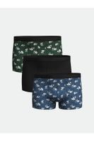 LC Waikiki Standard Fit Cotton Flexible Men's Boxer Set of 3