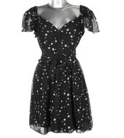 Damenkleid HELL BUNNY - Star - schwarz - BESCHÄDIGT XL