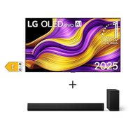 SET - LG TV OLED83G55LW + Soundbar SG10TY pro montáž na stěnu