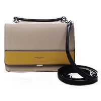 David Jones Tristana női táska - bézs-sárga - női crossbody táska