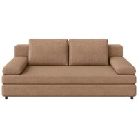 Ti'me ROZKLADACIA POHOVKA, textil, karamelová