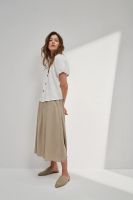 Marisse Women's Skirt L-Sc-4315 L.Beige