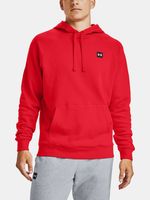 Under Armour Rival Fleece Hoodie Sweatshirt Rot