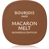 Bourjois Macaron Melt Bronzer & Contour bronzer in puder za konture 2 v 1 odtenek 03 Caramel Macchiato 5 g
