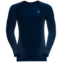 Odlo BL TOP PERFORMANCE WARM EC Функционална блуза, синьо, размер