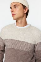 Herren Pullover Trendyol Color Block