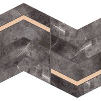 Mozaika Blackwall black lappato 29,8x25 Arte