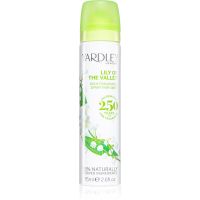 Yardley Lily Of The Valley pršilo za telo za ženske 75 ml