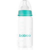 Baboo Anti-Colic Glass Bottle biberon anticolici, din sticlă 0m+ 120 ml