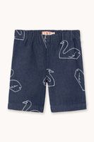 Tinycottons pantaloni de bumbac pentru copii BIG SWANS BABY PANT