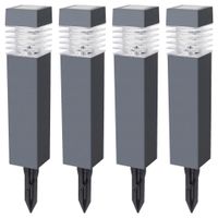 Ambia Garden SADA SOLÁRNÍCH SVÍTIDEL 4 ks, 5,8/38,5/5,8 cm