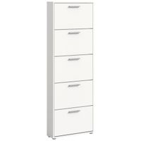 Carryhome VÝKLOPNÁ SKRINKA NA TOPÁNKY, biela, 59/169/17 cm