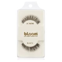 Bloom Natural ragasztható műszempilla természetes hajból No. 747M (Black) 1 cm