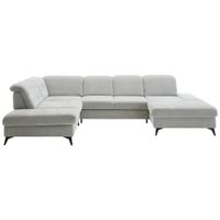 Beldomo Style SEDACÍ SOUPRAVA, textil, barvy stříbra