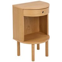MID.YOU NOČNÝ STOLÍK, farba duba, 40/60/31,5 cm