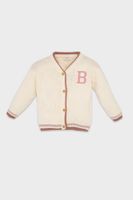 DEFACTO Baby Girl Basic V Neck Buttoned Knitted Cardigan