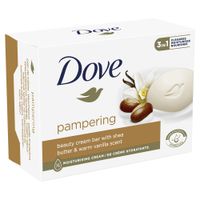 Dove Krémová tableta Pure ly Pampering Bambucké maslo a vanilka 90 g