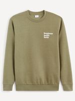 Celio Beprix Sweatshirt Grün