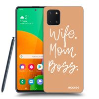 Silikónový prehľadný obal pre Samsung Galaxy Note 10 Lite N770F - Boss Mama