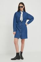Pepe Jeans Rifľové šaty Pepe Jeans JULIE