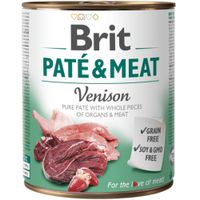 Brit konzerv Paté & Meat Venison 800 g | Kutyakonzerv
