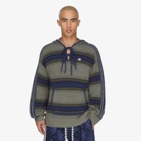 Μπουφάν adidas x Clot Baja Jacket By Edison Chen UNISEX Trace Khaki/ Tech Indigo M