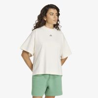 T-shirt adidas 3-Stripes Studio T-Shirt Chalk White S