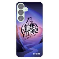 Silikónový prehľadný obal pre Samsung Galaxy S25+ 5G - Vlk