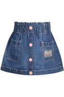GUESS JEANS SHORT SKIRT GIRL BLUE