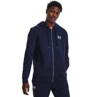 Bluza Under Armour Essential Fleece Fz Hood Midnight Navy XXL