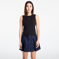 Calvin Klein Jeans A - Woven Label 2X2 Tank Top Black S