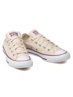 CONVERSE Niske tenisice 'Chuck Taylor All Star Classic'  svijetlobež / crvena / crna / bijela