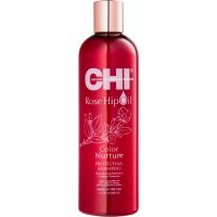 CHI Rose Hip Oil Shampoo Shampoo für gefärbtes Haar 340 ml