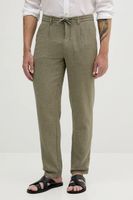 Lindbergh pantaloni din amestec de in