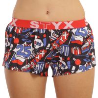 Női bő szárú boxeralsó Styx art sportgumi 25 év (T1454) M