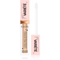 Eveline Cosmetics Variété Cooling Kisses Hydratisierendes Lipgloss mit kühlender Wirkung Farbton 01 Ice Mint 6,8 ml