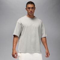 Jordan Flight Essentials Oversized Tee Heather Grey - Pánske - Tričko Jordan - Sivé - IB7345-052 - Veľkosť: L
