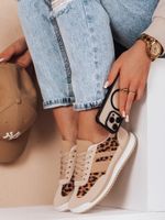 Sportowe sneakersy damskie RAVIOS panterka Dstreet