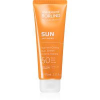 ANNEMARIE BÖRLIND SUN ANTI-AGING захисний крем проти старіння шкіри SPF 50 75 мл