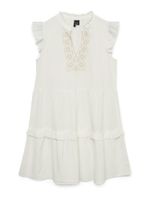 VERO MODA Haljina 'VMDICTHE'  bež / bijela