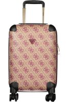 GUESS JEANS mała fioletowa walizka