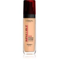 L’Oréal Paris Infaillible 32H Fresh Wear tartós folyékony alapozó árnyalat 200 Natural Linen 30 ml