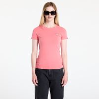 Koszulka GUESS Ss Cn Mini Triangle Tee Pink XS