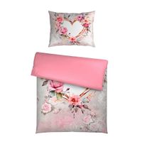 Esposa OBOJSTRANNÁ POSTEĽNÁ BIELIZEŇ, satén, viacfarebná, 140/200 cm